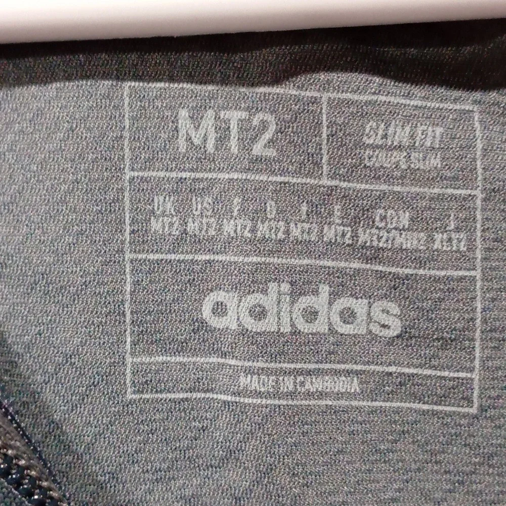 Adidas Tiro 23 Training Jacket Mens Medium Tall MT2 Grey HS3504 AEROREADY Slim